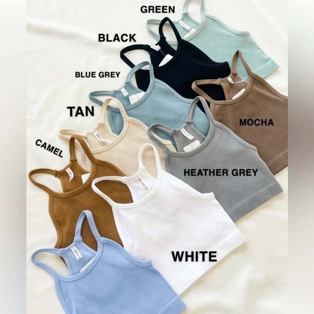 WON’T BE AROUND COMFORT SPORT BRAMI | TAN & SPRING BLUE - Picture 1 of 5